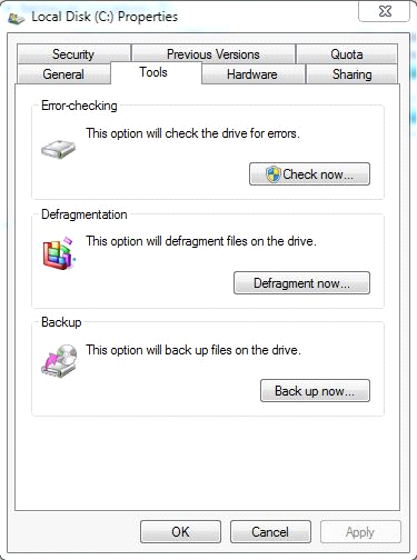 Defrag Drive Files