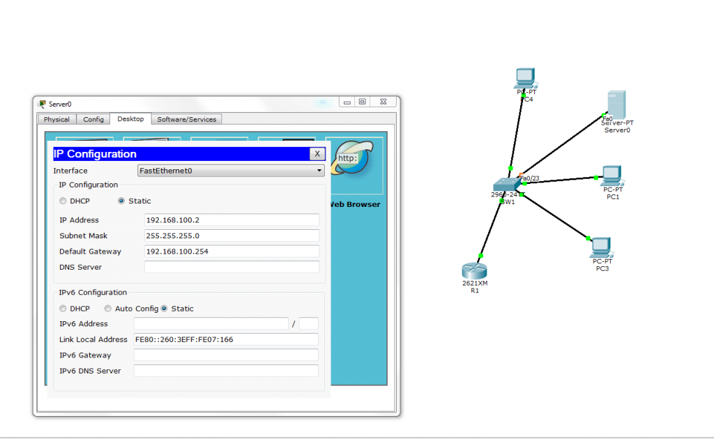 DHCP IP Configuration