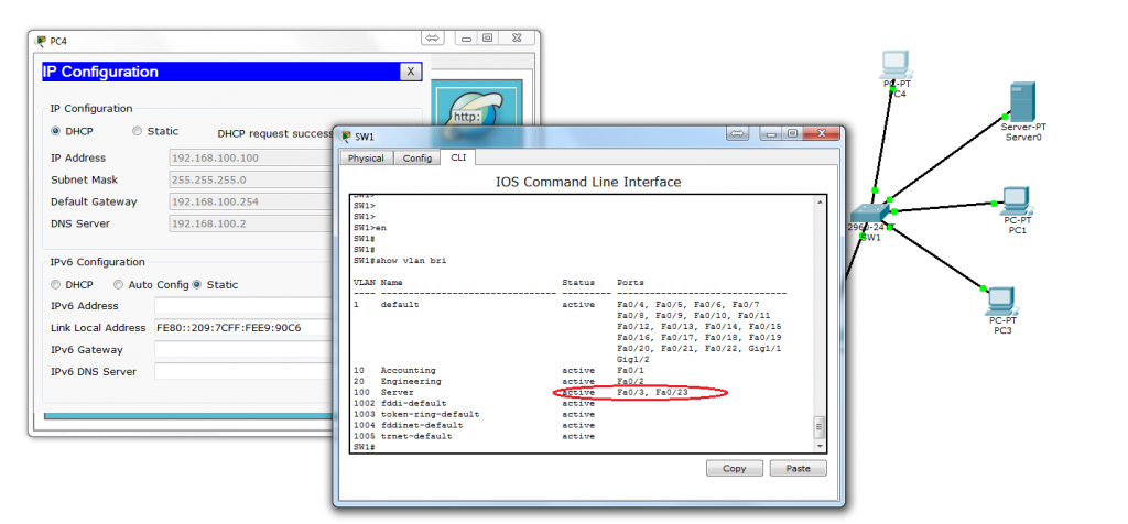 Test DHCP Configuration