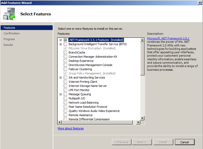 Group Policy Management Installation