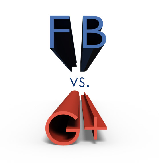 Infographic: Google+ or Facebook for your Business?