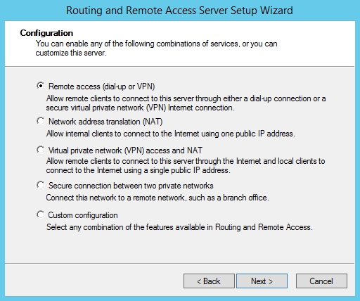Remote Access - Dial-Up or VPN