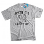 Byte Me Like Its 1984 Tshirt