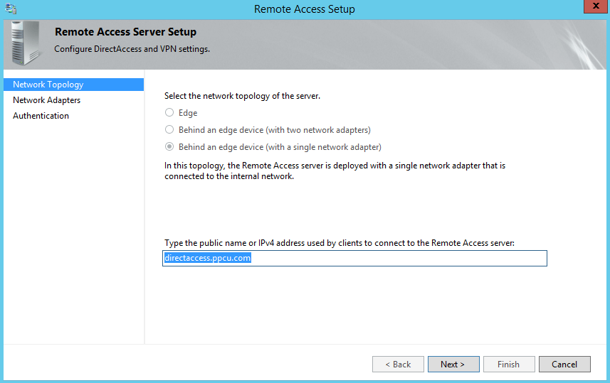 Installing and configuring DirectAccess in Windows Server 2012-Part 2-1