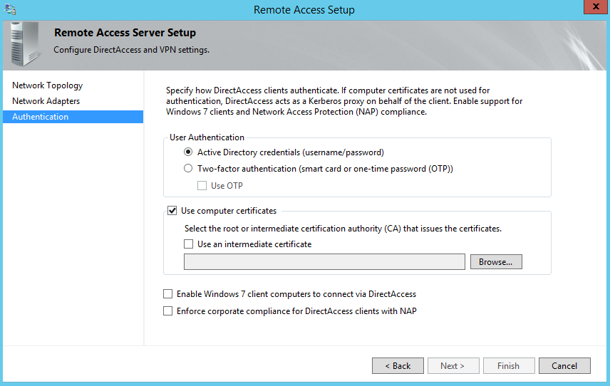 Installing and configuring DirectAccess in Windows Server 2012-Part 2-2