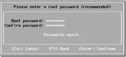 ESXi Root Password