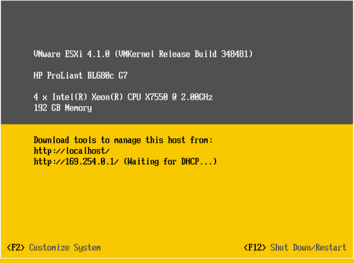 VMWare Virtualization – Deploying ESXi