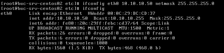 ifconfig command