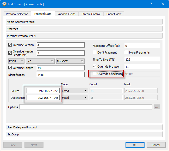 Replaying and Redirecting a Network Capture from a Different Network