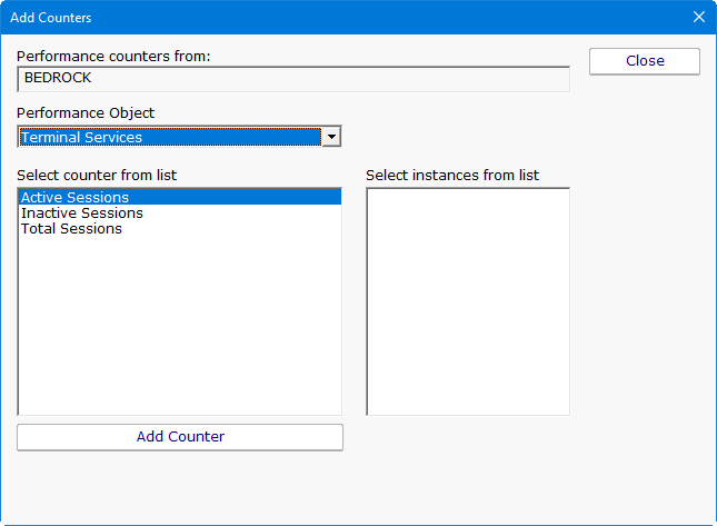 Monitoring Remote Desktop (RDP) Performance