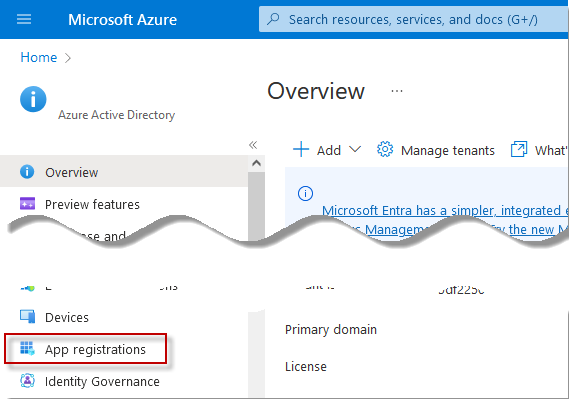 Azure Application Registration