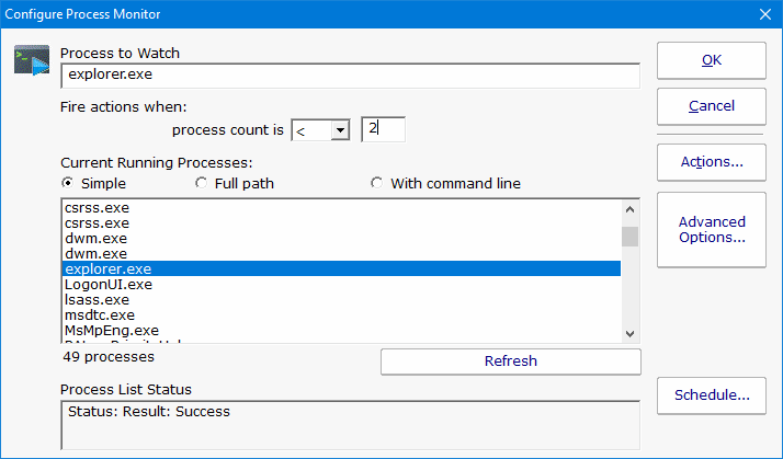 PA File Sight Documentation - Process Monitor