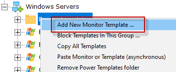 Add New Monitoring