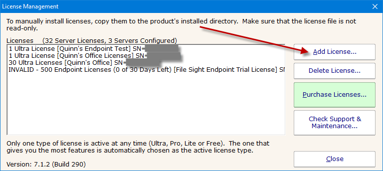 Automatic License Activation