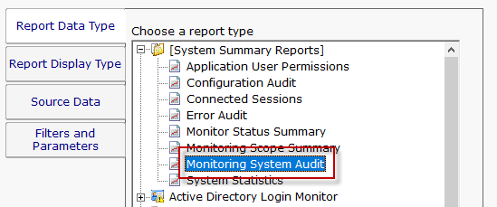 Monitoring Audit Report