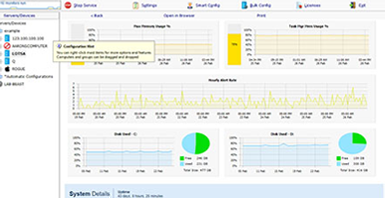PA Server Monitor new interface preview