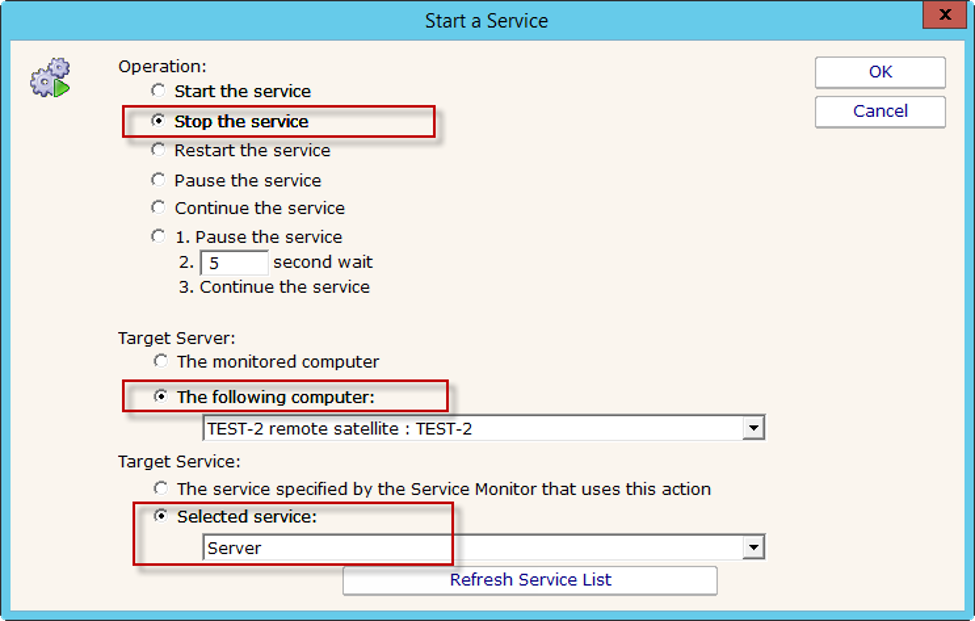 Stop the Lanman Server service during a ransomware attack