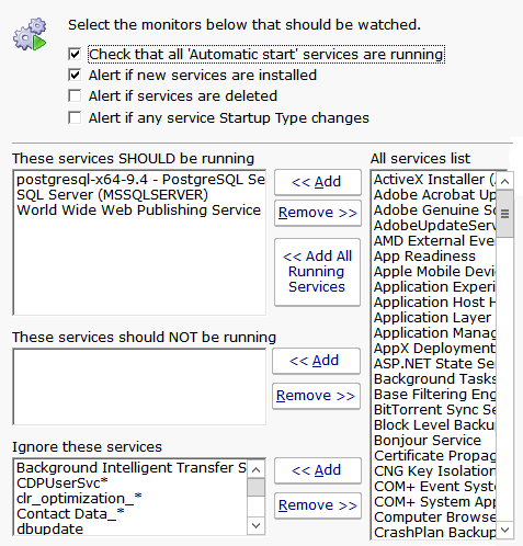 PA Server Monitor NOC PA Server Monitor NOC