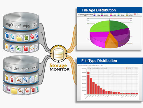 storage montior diagram